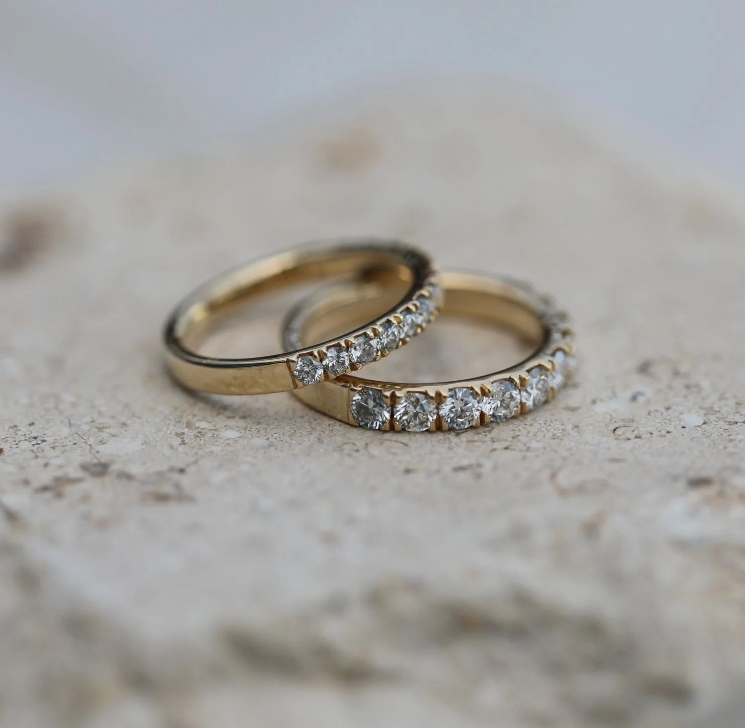 1.10 CT Round Lab Grown Diamond Wedding Band preview angle 7